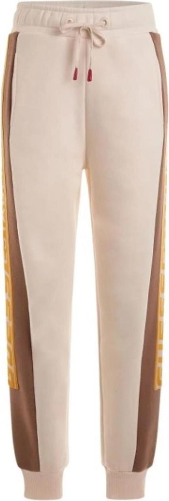 GUESS Damen Jogginghose Adrianna Jogger Beige Größe M