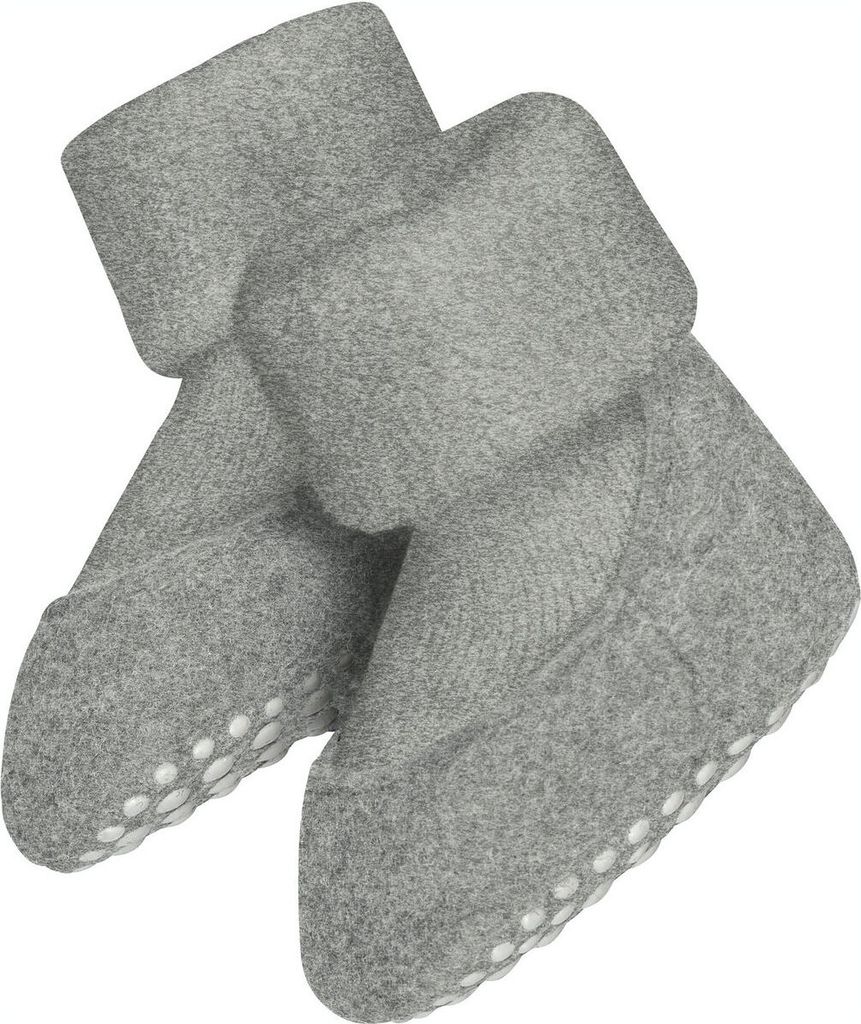 FALKE Cosyshoe Hausschuh-Babysocken Kinder light grey 19-20 Produktbild 