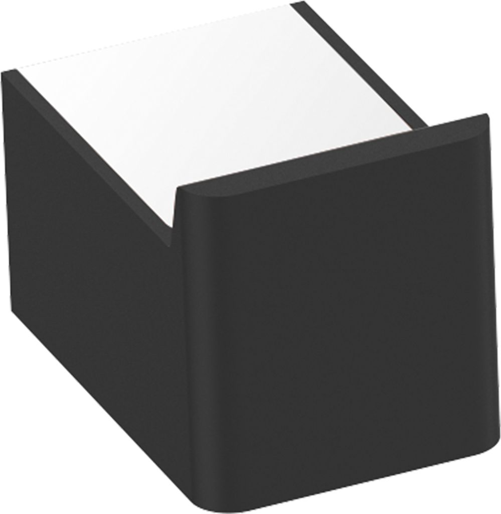 BERNSTEIN Handtuchhaken SDLHK in Schwarz Matt aus Messing - Serie LINEAR