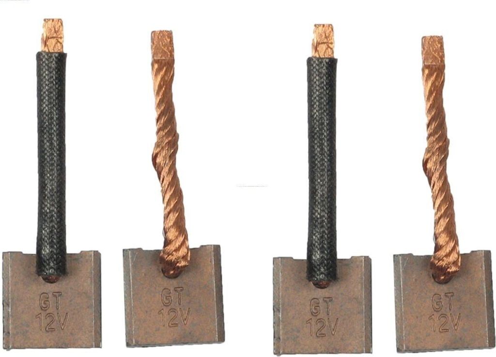 4x AS-PL Anlasser-Kohlebürsten Kohlebürste Starter SB5027 6,50mm 19,00mm 18,80mm