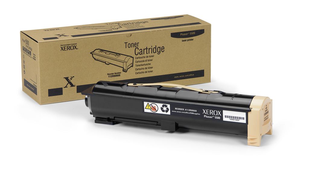 Xerox Phaser 5500 -Tonermodul - 113R00668, 30000 Seiten, Schwarz, 1 Stück(e)