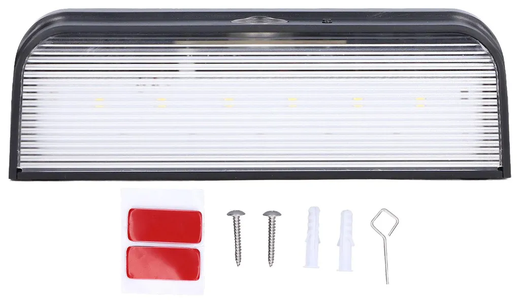 Applique Solaire LED Étanche IP65 pour Sécuriser l'Entrée sans Fil
