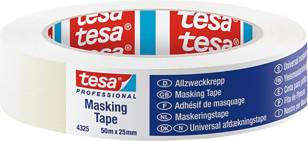 Ruban de masquage Tesa 4325 fini sans traces adhésif spécial peintre
