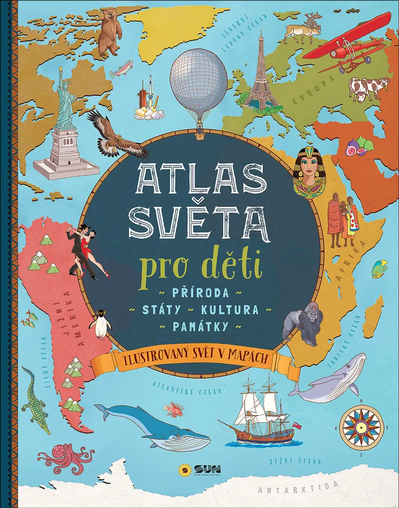 Atlas du monde pour enfants : apprenez la géographie sans s'ennuyer enfin