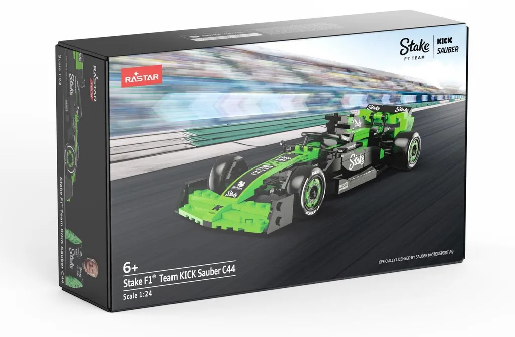 Réplique F1 Sauber C44 1:24 - Maquette Durable sans Montage Complexe