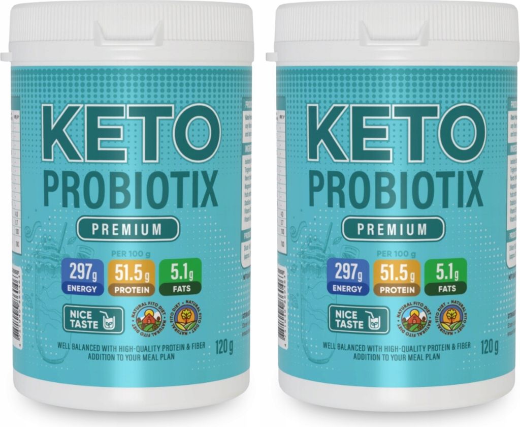2x KETO PROBIOTIX PROBIOTIC - Nahrungsergänzungsmittel 120g Produktbild 