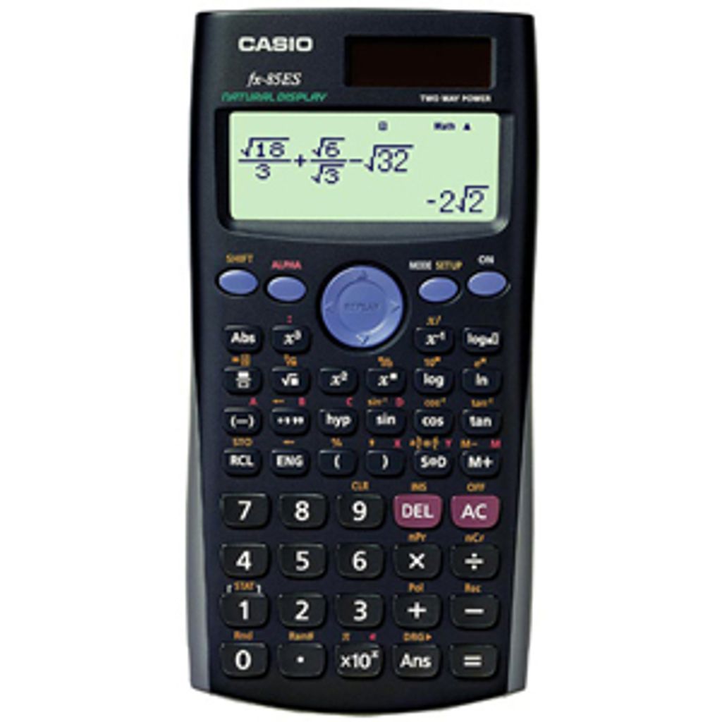 Casio FX-85ES PLUS, Tasche, Wissenschaftlicher Produktbild 