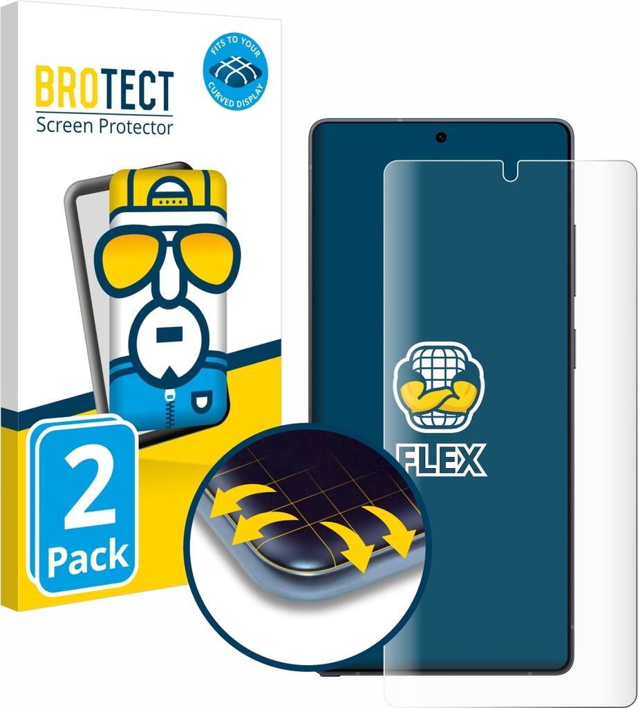 2x BROTECT Fullscreen Schutzfolie für Samsung Galaxy S25 Produktbild 