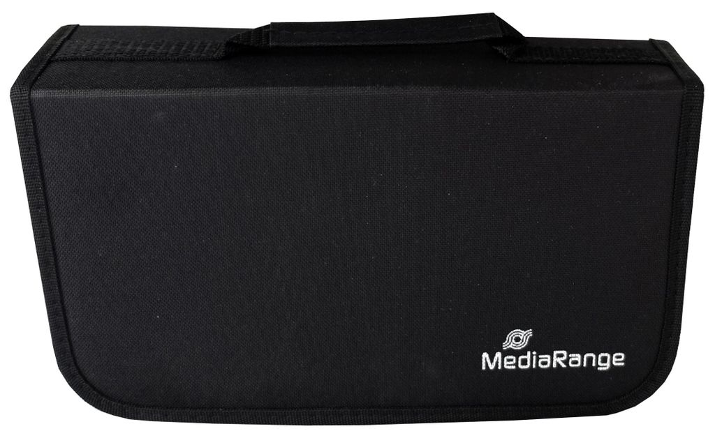 MediaRange BOX55, Geldbörsenhülle, 96 Disks, Schwarz, Produktbild 