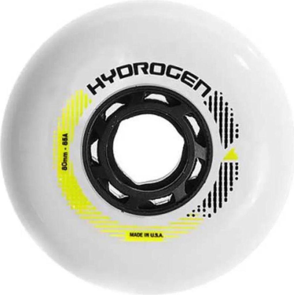 Rollerblade Hydrogen, Vereinigte Staaten, 24 mm, Rad, Schwarz, Grün, Weiß, 8 cm