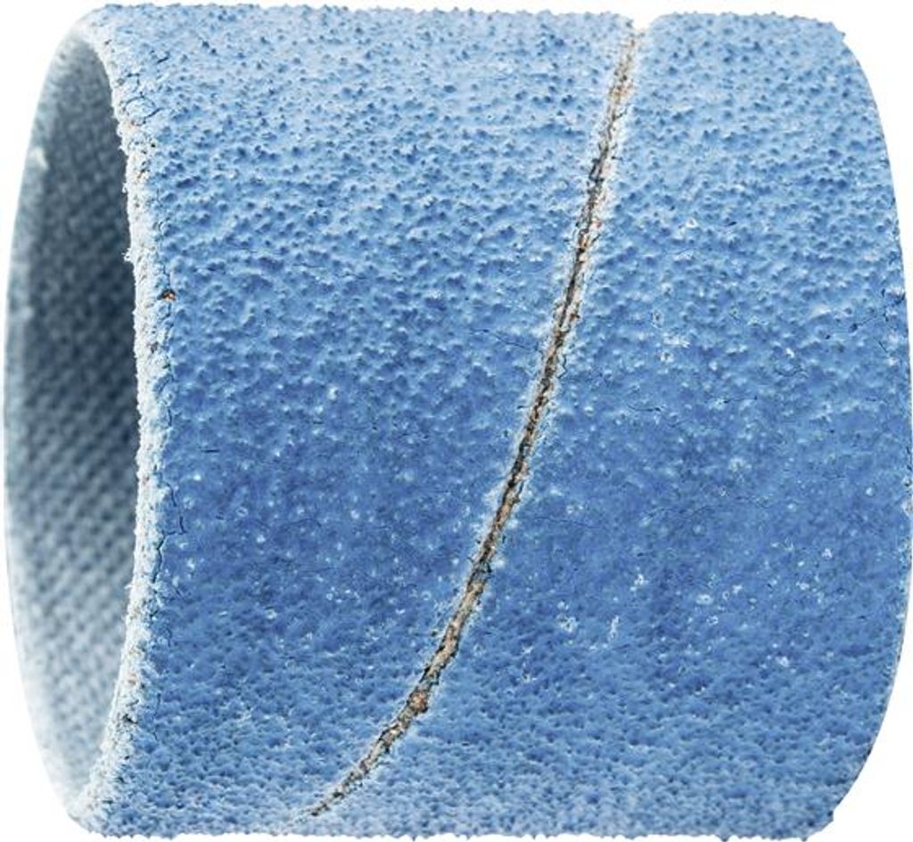 PFERD TOOLS Zirkon Schleifhülse GSB Zylindrisch Ø 13x25 mm Z120 für hohen Abtrag auf Stahl 100 Stk
