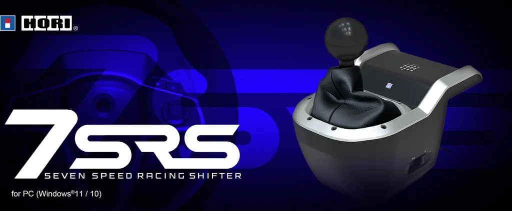 Boîte de Vitesses en H pour PC 7 Rapports Shifter USB Gaming Noir