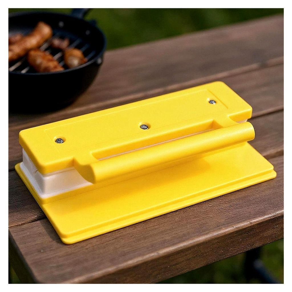 Dönerpresse, Antihaft-Spießpresse, Einfache Fleischformung für Grillen, Camping, Garten, Picknick und Kochen