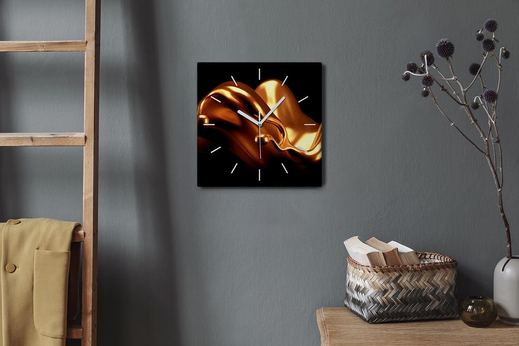 Coloray Hodiny Unikátní 30x30 cm  Tiché hodiny Pro obývací Produktbild 
