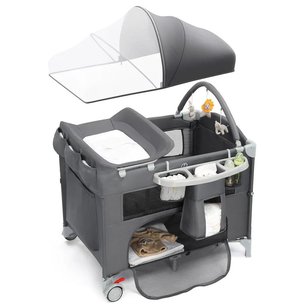 Berceau Bébé FCH 3-en-1 Anti-Reflux et Mobile pour Nuits Paisibles