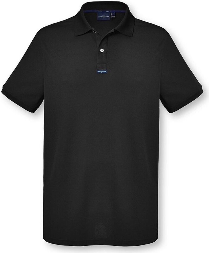 Henri Lloyd Dri-fast Kurzarm-poloshirt Schwarz L Mann Schwarz L