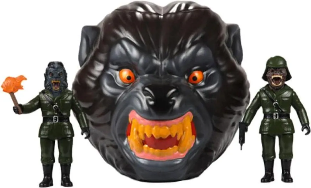 Figurine Loup-garou américain en vinyle souple cauchemar de 17 cm