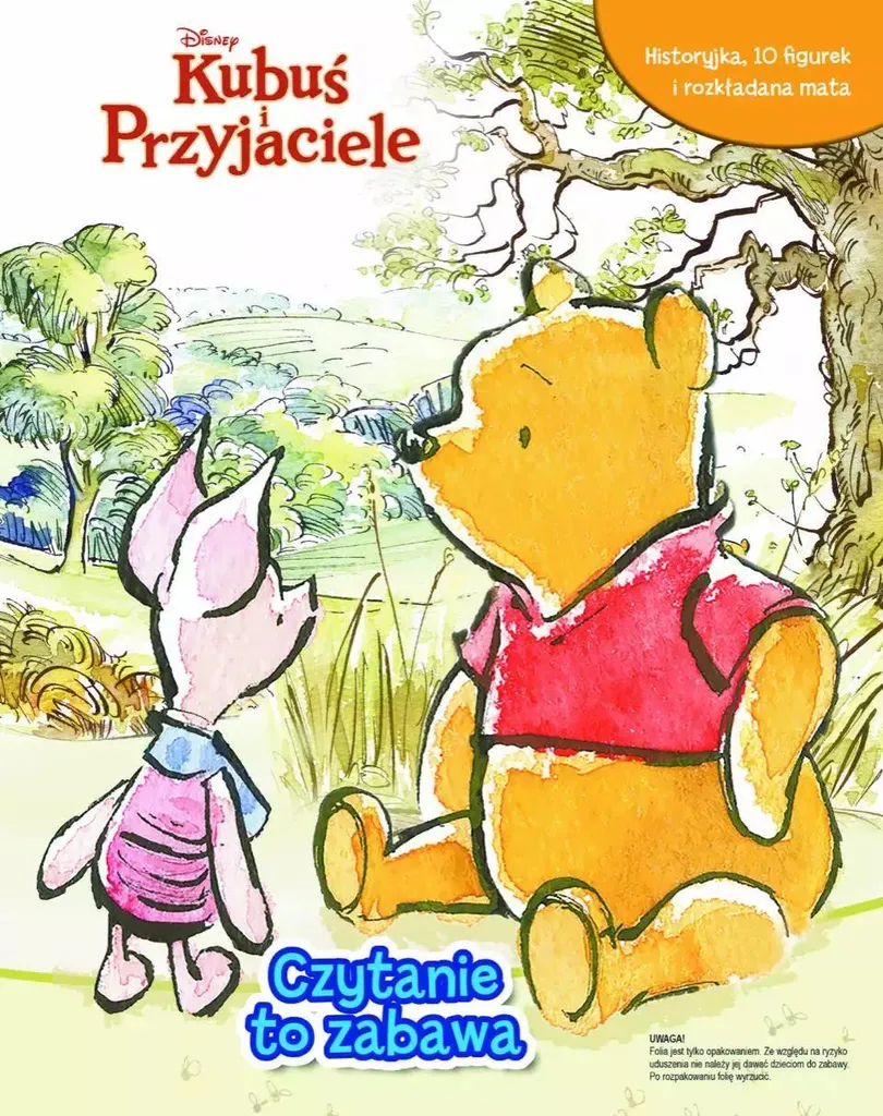 Lire en Polonais avec Disney Livre Kubuś i Przyjaciele pour Petit Enfant