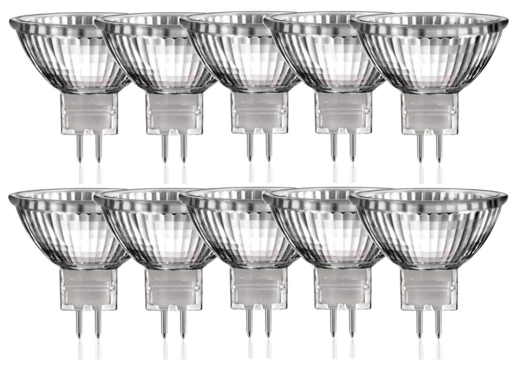 10 X Reflector Halógeno MR16 20W GU5, 3 12V Longlife 4000h Imagen del producto 