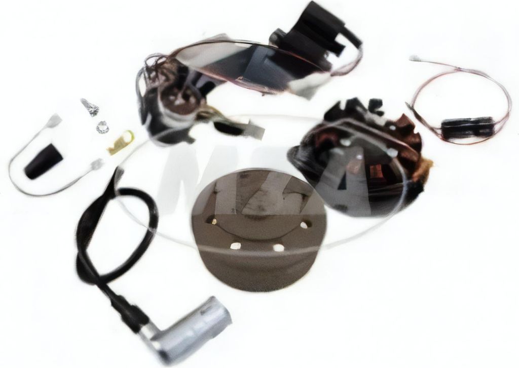 Set: Umrüstsatz VAPE auf 12V, Magnete vergossen (ohne Batterie, Hupe und Leuchtmittel) - Simson KR51/1 Schwalbe, KR51/2 Schwalbe