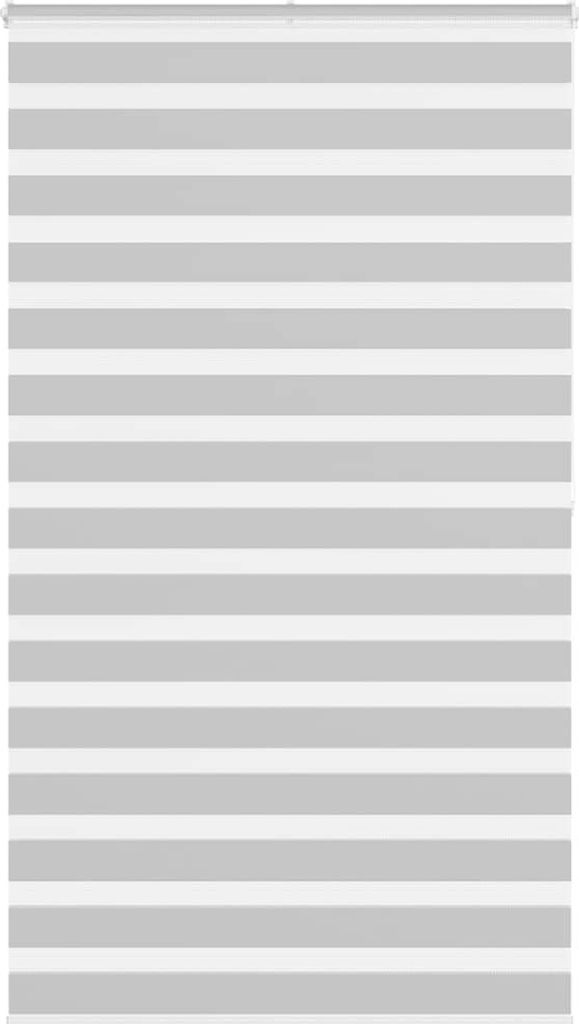 "im Sonderangebot"Doppelrollo - elegantes Design - Sichtschutz/Lichtschutz - Hellgrau 120x200cm Stoffbreite 115,9cm Polyester Promotion361705 - Rollos