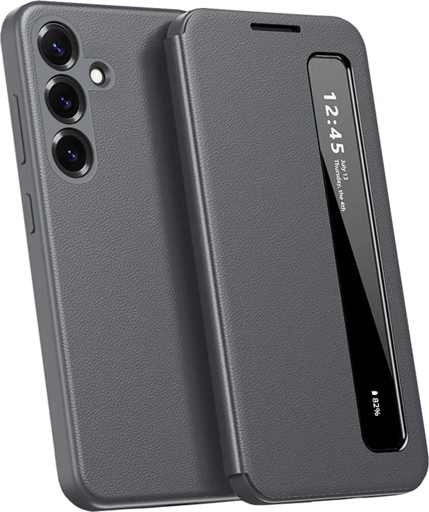 Cover Smart Side Window Samsung S26+ Grigio | Protezione Business