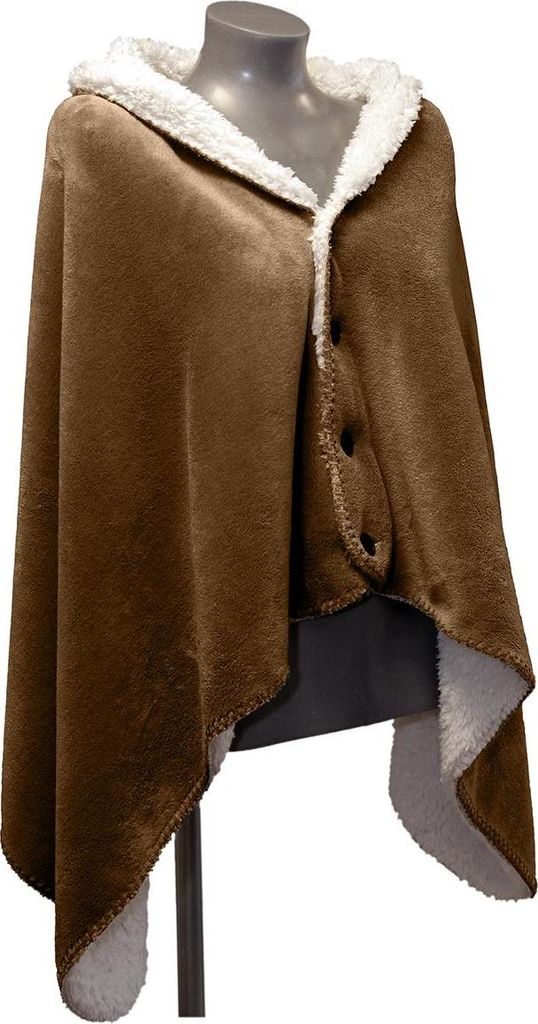 Unique Living - Deckenplaid Coby 75x150cm - Rocky Brown Produktbild 