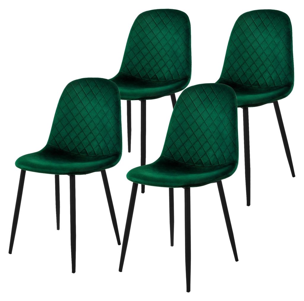 ML-Design 4er Set Esszimmerstuhl mit Rückenlehne, Produktbild 