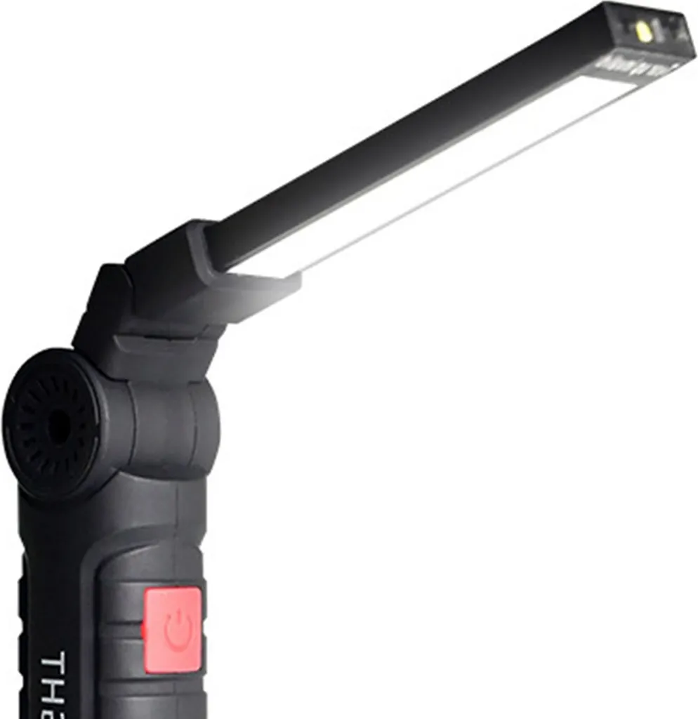 Torcia LED Magnetica Professionale USB per Officina e Riparazione Auto - 7