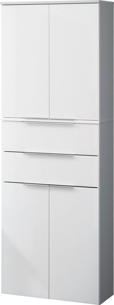 FACKELMANN Doppel-Hochschrank KARA / Badschrank mit Produktbild 
