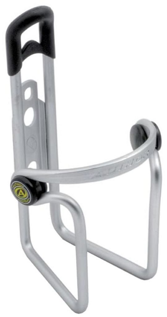 Fahrrad-Flaschenhalter ABC-16 aus 6061-Aluminium, 60 Gramm, leicht, silberfarben