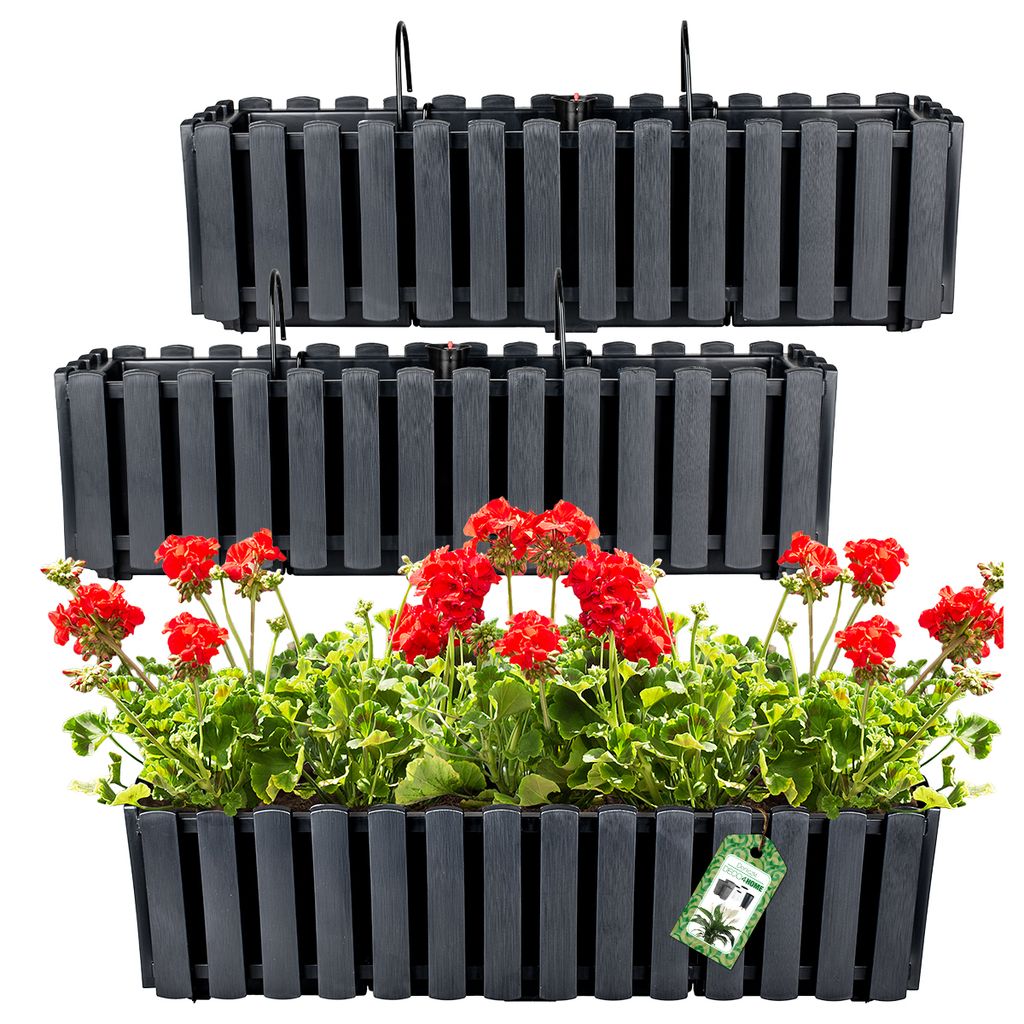 Prosperplast 2er-Set Blumentopf | Boardee Fancycase W | Produktbild 