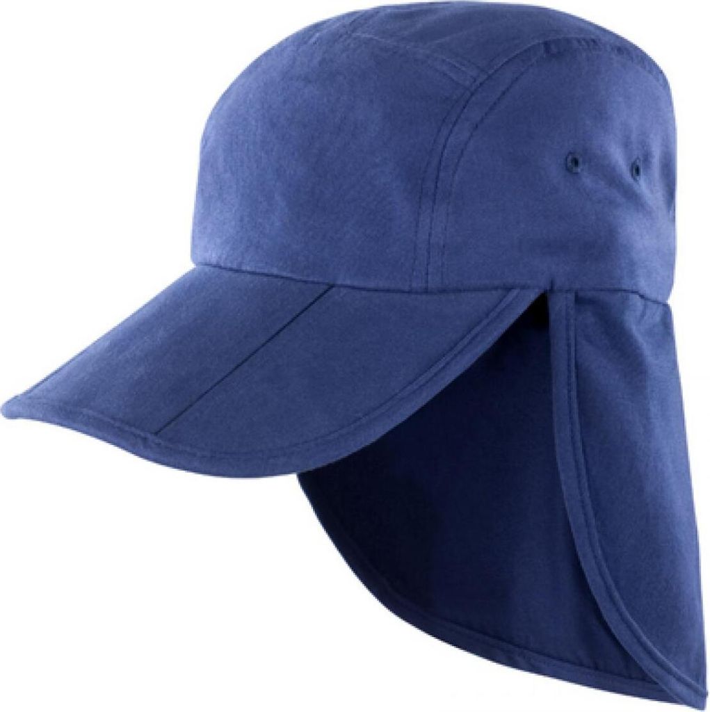 Result Headwear RC076X | Fold Up Legionnaires Cap / Kappe / Mütze / Hut - Farbe: Royal - Größe: One Size