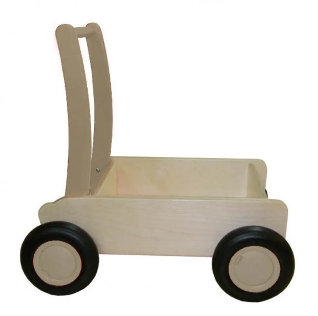 Aider bébé à marcher avec le trotteur bois ergonomique dès 12 mois 55cm