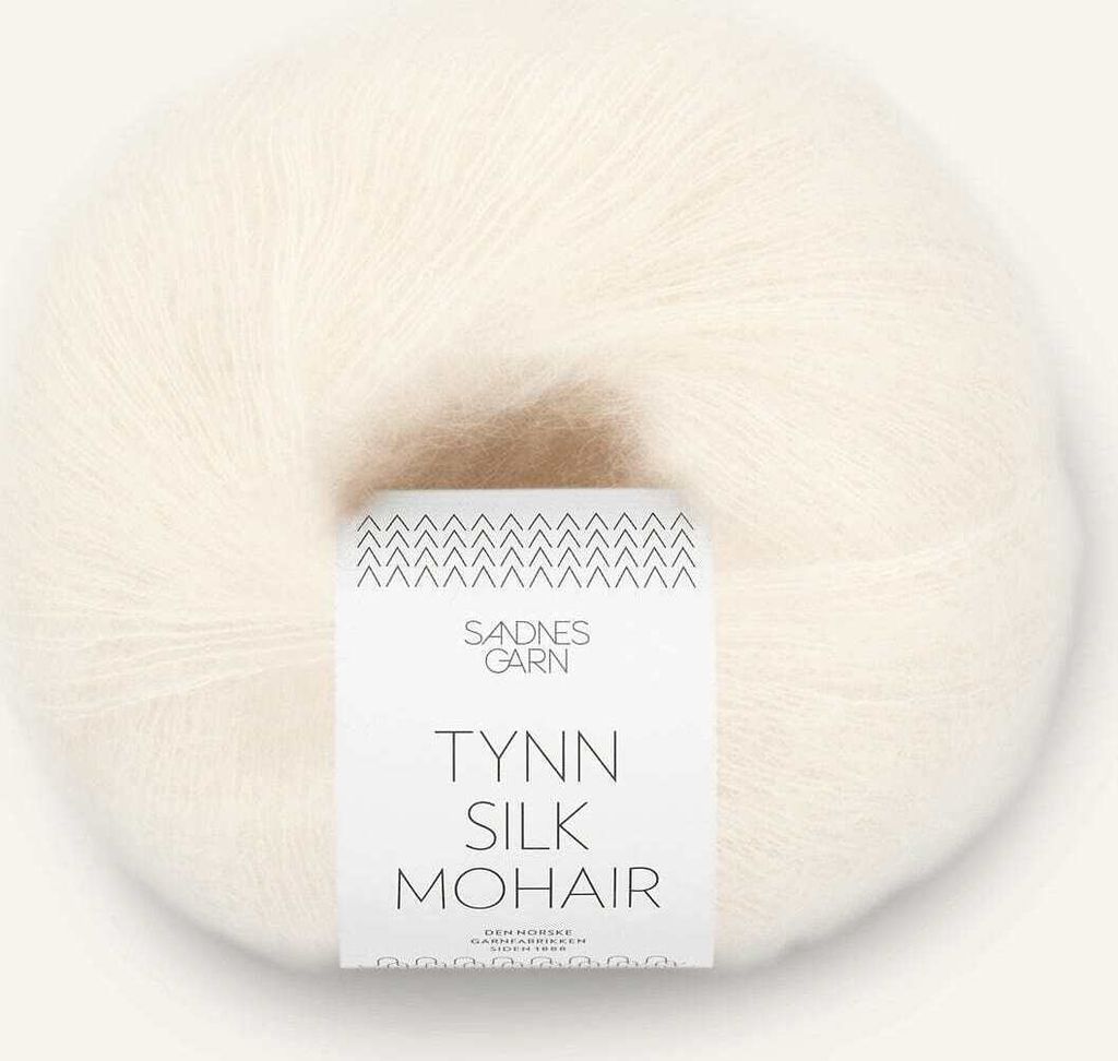 Sandnes Tynn Silk Mohair 25g 1012 natural
