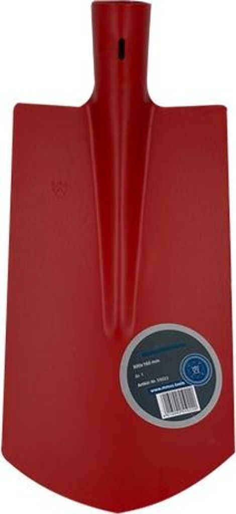 MMXX Grabenschaufel Gr. 1, rot, 1,70 mm Dicke,  "Euro", Produktbild 