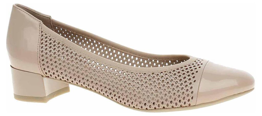 Damen Caprice Pumps 9-22504-44 408 beige Kamm 41