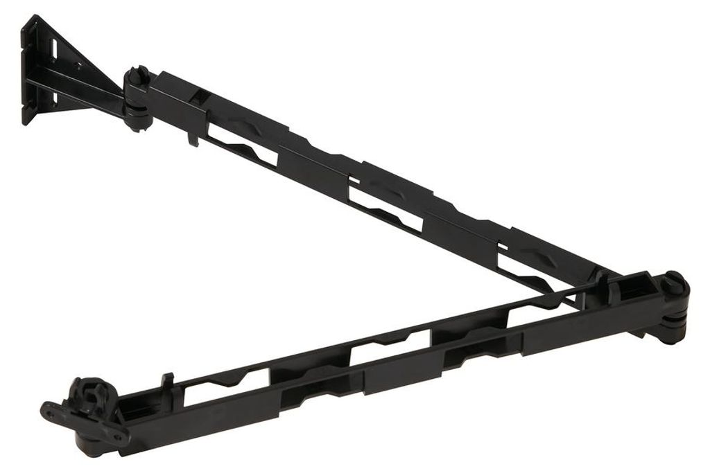 Naber Evoline® Wing, ohne Schukosteckdose, schwarz matt Produktbild 