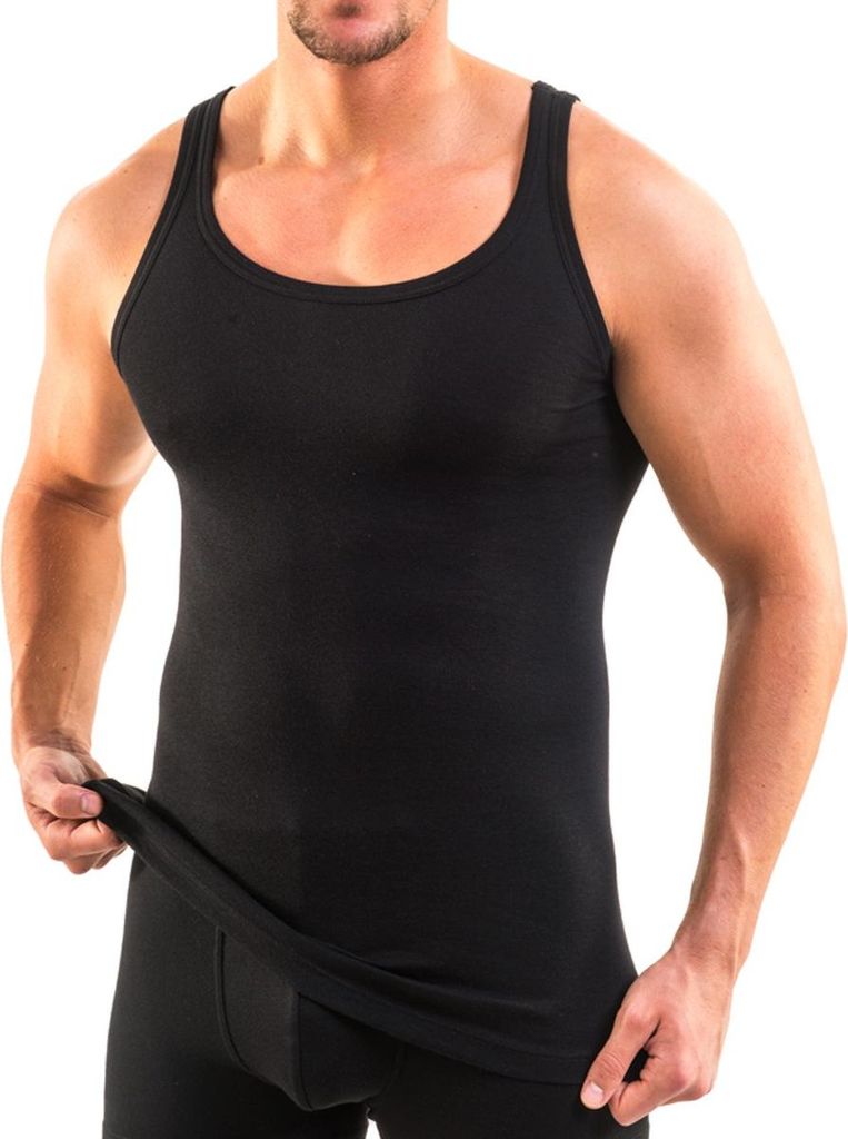 HERMKO 16000 Herren Unterhemd aus weichem Baumwolle / Produktbild 