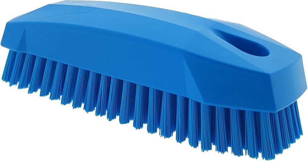 VIKAN Handbürste, Nagelbürste schmal, hart vollständig HACCP konform 3-blue