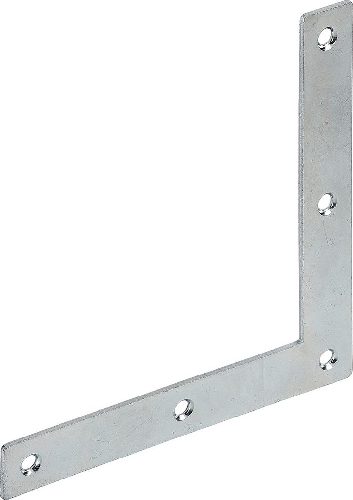 Vormann Eckwinkel, blau verzinkt 100 x 15 mm 1 Stk.