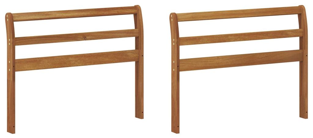 vidaXL Armleuningen, 2 stuks, naturel, 79 x 8 x 60 cm, Productafbeelding 