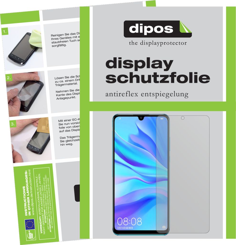 1x Schutzfolie für Huawei P30 Lite (2020) matt Displayschutzfolie Folie Display Schutz dipos