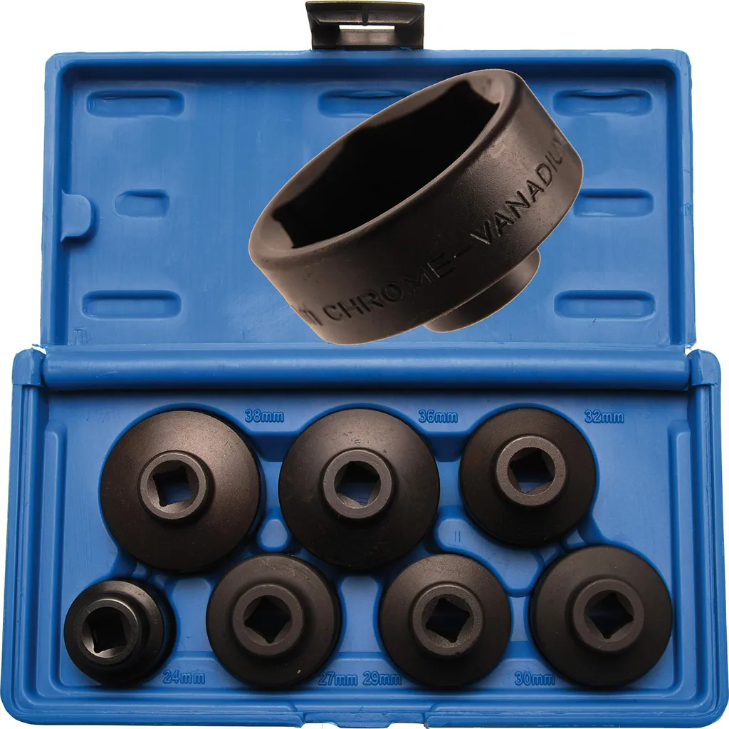 BGS 8377 Set 7 Chiavi a Tazza Filtri Olio per BMW Mercedes Opel