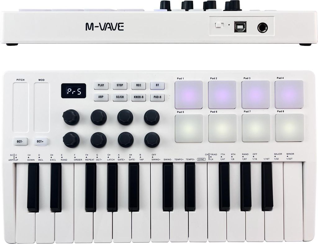 M-VAVE 25-Tasten-MIDI-Control-Keyboard Produktbild 