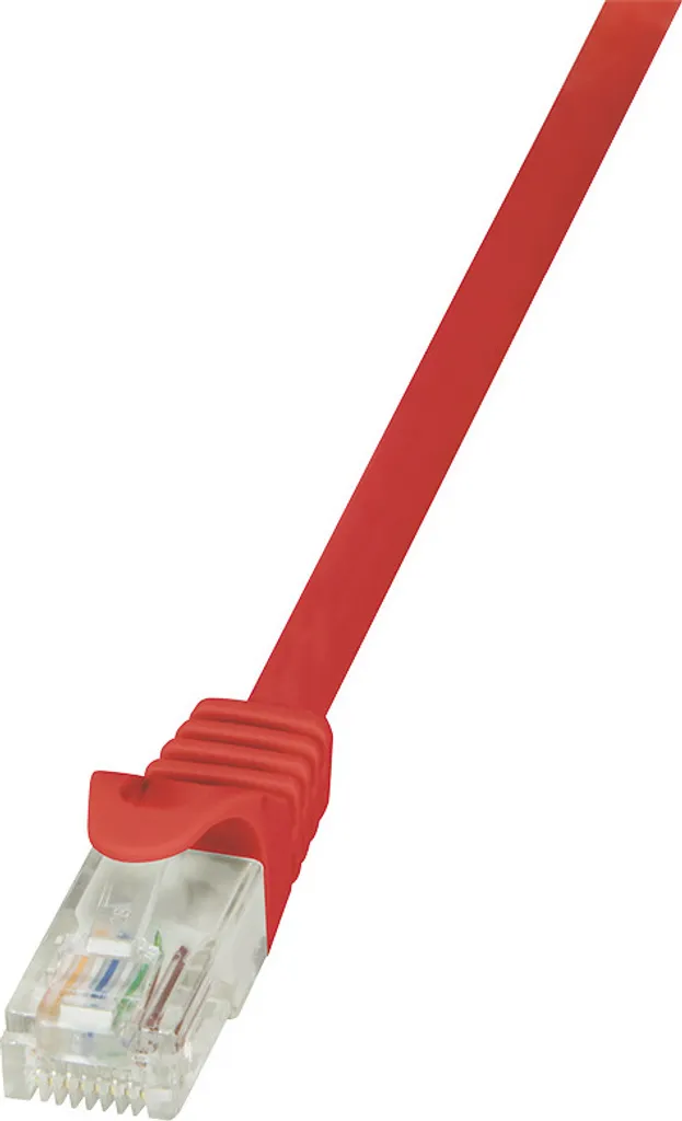 LogiLink Cavo patch CAT 5e U/UTP rot 0,5 m