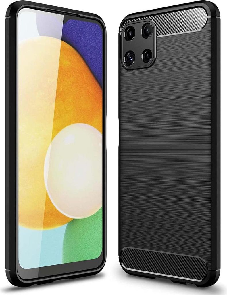 Karbonové pouzdro pro Samsung Galaxy A22 5G ochranné Obrázek produktu 