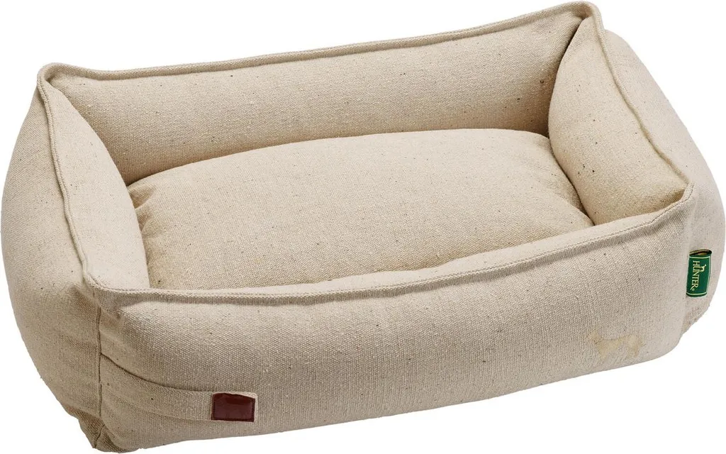 Couchage Chien Hunter Belluno Crème M Idéal pour Repos et Récupération