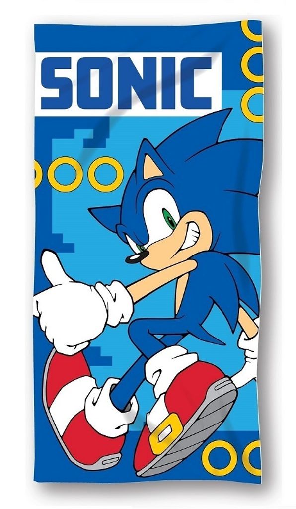 Strandtuch für Kinder aus Baumwolle 70x140 Sonic son