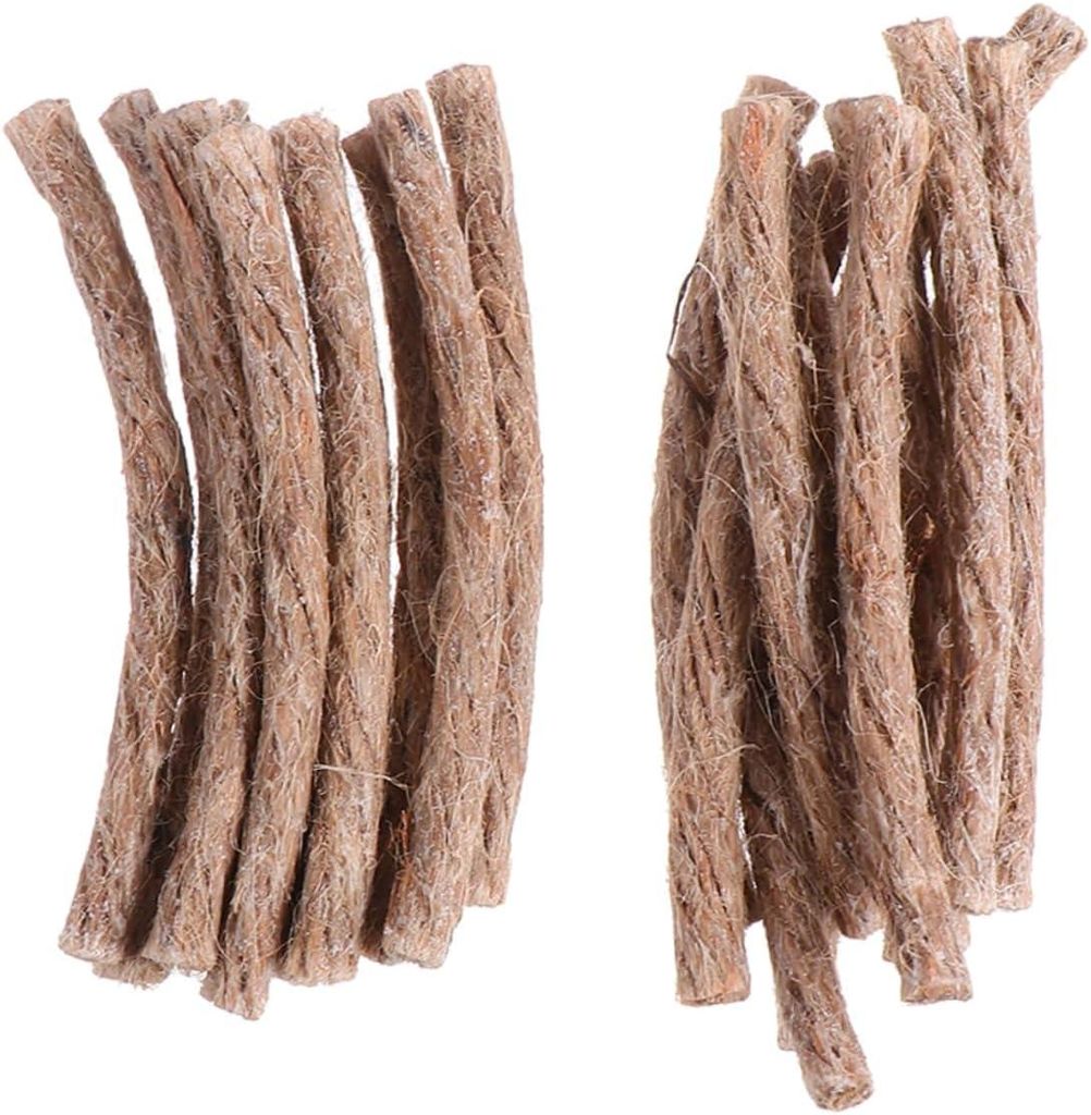 30 Anzündwürfel aus Bienenwachs – robustes Jutematerial, ideal für Lagerfeuer/Grillen, Überlebensausrüstung zum Wandern und Campen